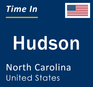 Current local time in Hudson, North Carolina, United States