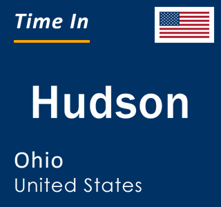 Current local time in Hudson, Ohio, United States