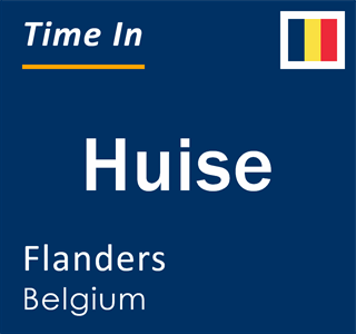 Current local time in Huise, Flanders, Belgium