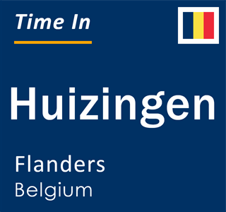 Current local time in Huizingen, Flanders, Belgium