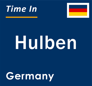 Current local time in Hulben, Germany