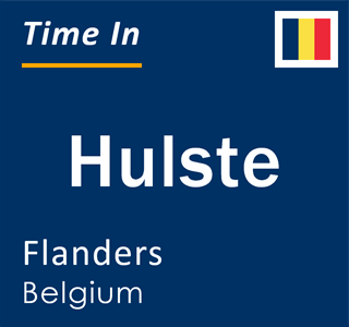 Current local time in Hulste, Flanders, Belgium