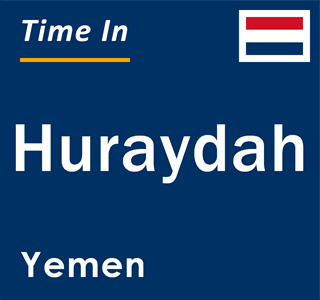 Current local time in Huraydah, Yemen