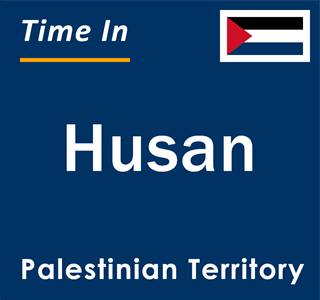 Current local time in Husan, Palestinian Territory