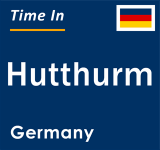 Current local time in Hutthurm, Germany