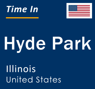 Current local time in Hyde Park, Illinois, United States