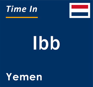 Current local time in Ibb, Yemen