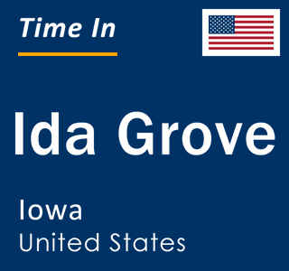 Current local time in Ida Grove, Iowa, United States