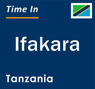 Current local time in Ifakara, Tanzania