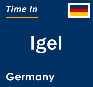 Current local time in Igel, Germany