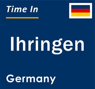 Current local time in Ihringen, Germany