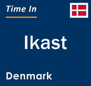 Current local time in Ikast, Denmark
