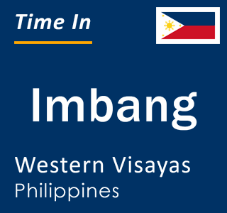 Current local time in Imbang, Western Visayas, Philippines