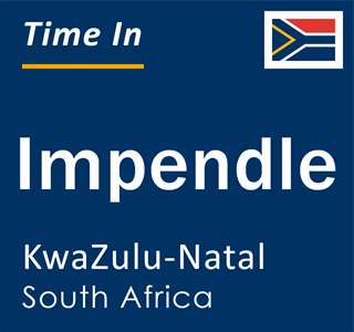 Current local time in Impendle, KwaZulu-Natal, South Africa
