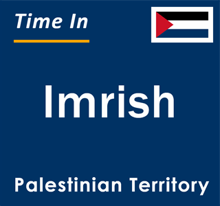 Current local time in Imrish, Palestinian Territory