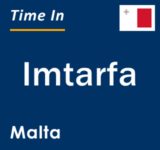 Current local time in Imtarfa, Malta