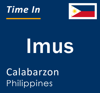 Current time in Imus, Calabarzon, Philippines