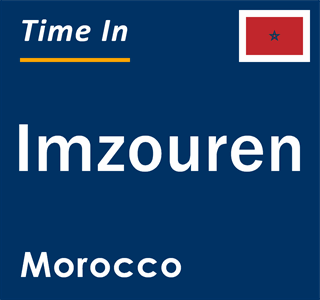 Current local time in Imzouren, Morocco
