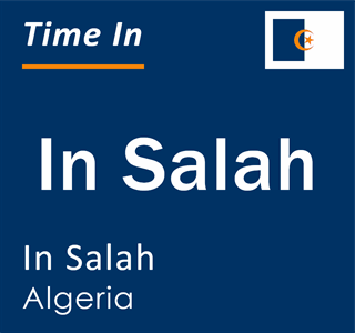 Current local time in In Salah, In Salah, Algeria