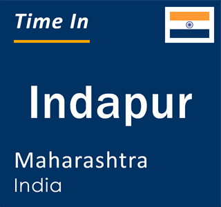 Current local time in Indapur, Maharashtra, India