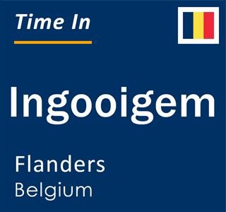 Current local time in Ingooigem, Flanders, Belgium