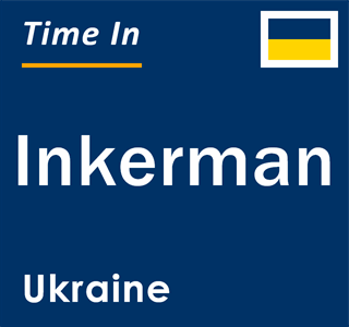 Current local time in Inkerman, Ukraine