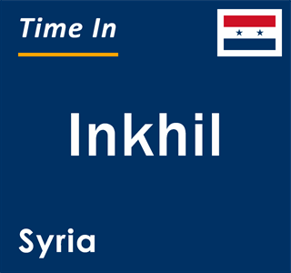 Current local time in Inkhil, Syria