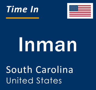 Current local time in Inman, South Carolina, United States