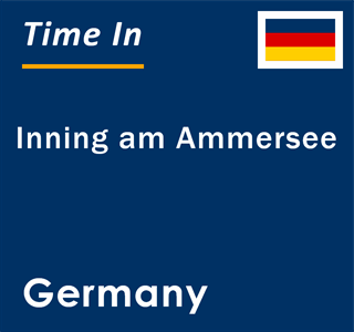 Current local time in Inning am Ammersee, Germany