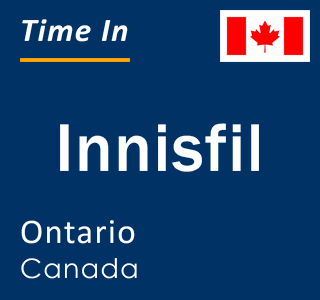 Current local time in Innisfil, Ontario, Canada