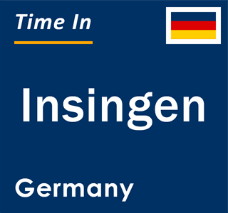 Current local time in Insingen, Germany