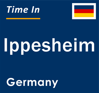 Current local time in Ippesheim, Germany