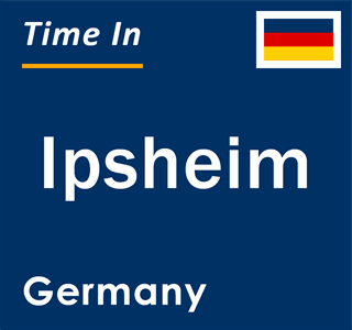 Current local time in Ipsheim, Germany