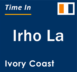 Current local time in Irho La, Ivory Coast