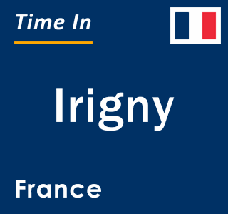 Current local time in Irigny, France