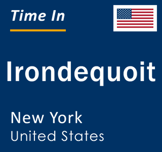 Current local time in Irondequoit, New York, United States