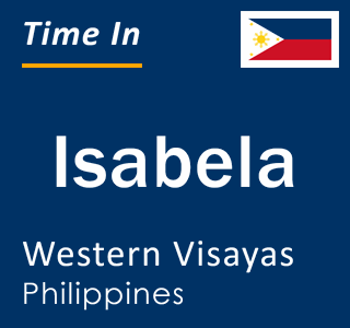 Current local time in Isabela, Western Visayas, Philippines