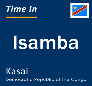 Current local time in Isamba, Kasai, Democratic Republic of the Congo