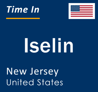 Current local time in Iselin, New Jersey, United States
