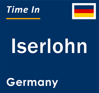 Current local time in Iserlohn, Germany