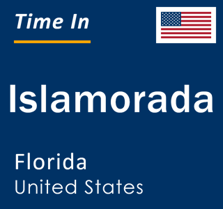 Current local time in Islamorada, Florida, United States