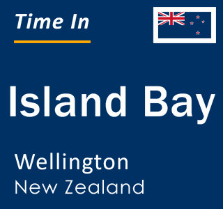 Current local time in Island Bay, Wellington, New Zealand
