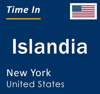 Current local time in Islandia, New York, United States