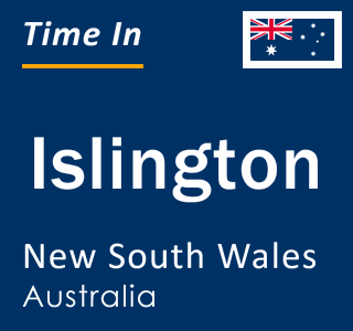 Current local time in Islington, New South Wales, Australia