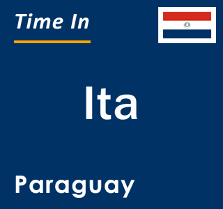 Current local time in Ita, Paraguay