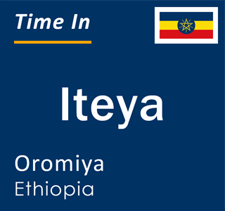 Current local time in Iteya, Oromiya, Ethiopia