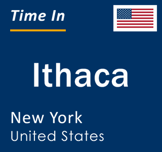 Current local time in Ithaca, New York, United States