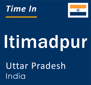 Current local time in Itimadpur, Uttar Pradesh, India