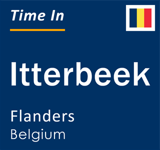 Current local time in Itterbeek, Flanders, Belgium