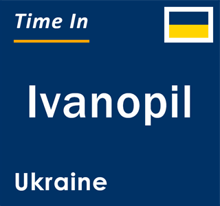 Current local time in Ivanopil, Ukraine